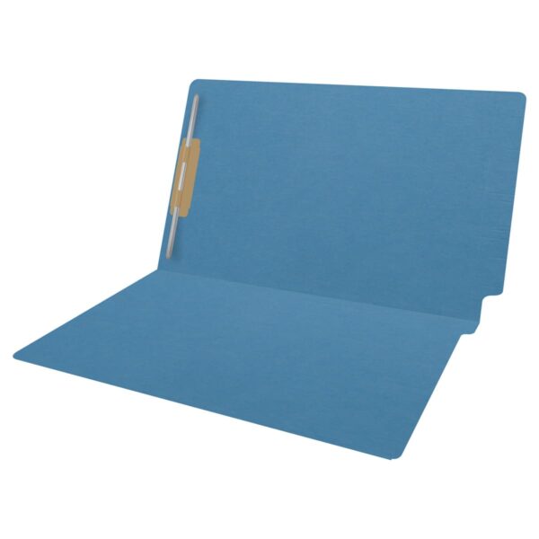 S-1606, 14pt Color, Reinforced End Tab, 1 Fastener, Legal Size, 50 per Box