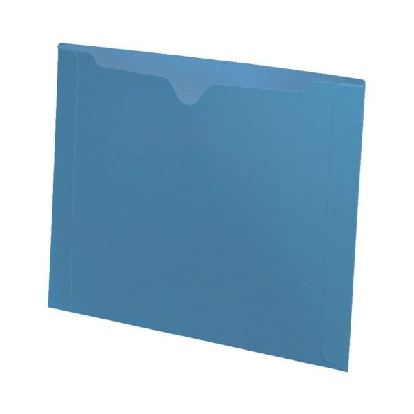 S-9076, 11pt Color Pocket, End Tab, Letter, 50 per Box