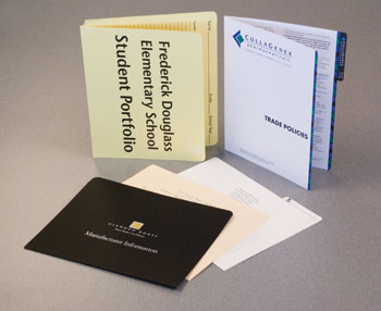 File Folder Custom Presentation Folder