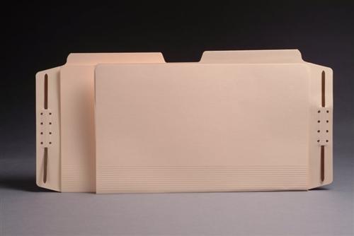 Top Tab Manila Case Binder, Legal Size, 1/2 Cut Assorted Tabs